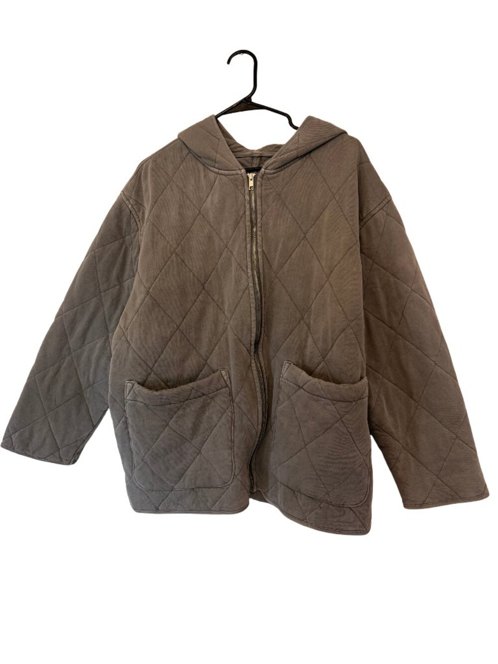 Out From Under Quilted Hooded Jacket